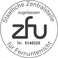 ZFU – Staatliche Zentralstelle für Fernunterricht, zugelassen